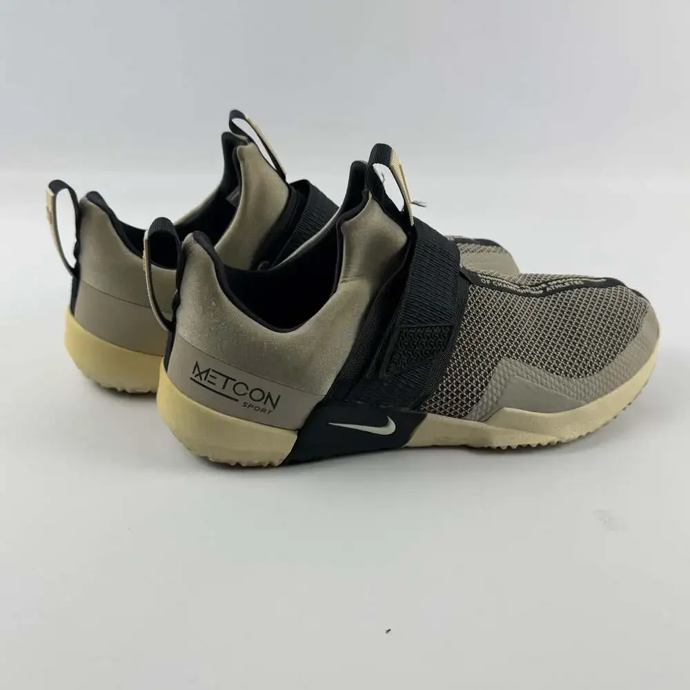 Nike Metcon Sport Men's Training Shoes AQ7489-200 Beige Gray Crossfit Slip-On